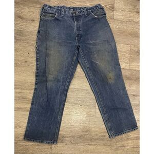 Carhartt Men’s Used Work Jeans Worn 40 x 30